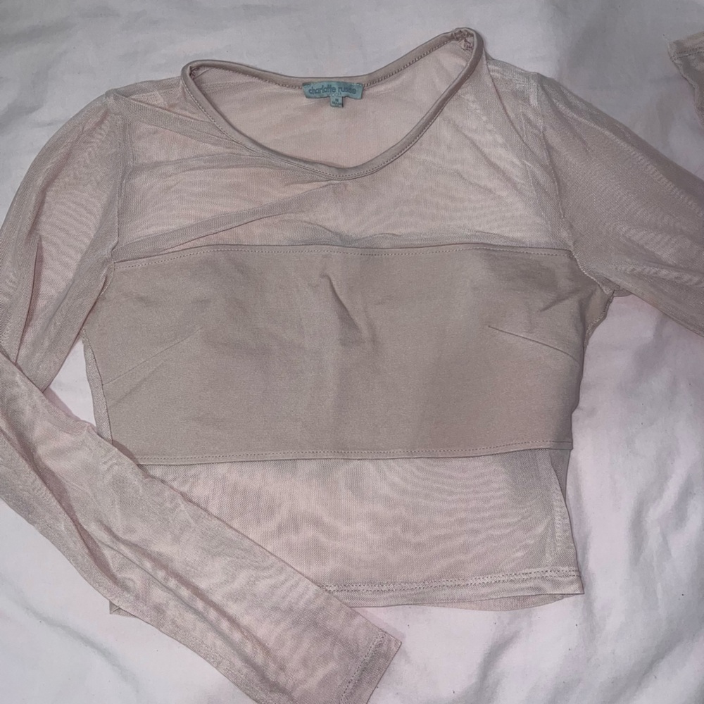 Dress crop top